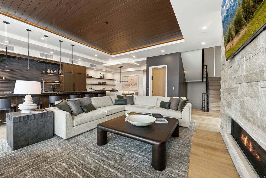 A new private residential enclave in Canyons Village at Park City Mountain Resort. A collection of only six townhomes featuring five bedrooms. Ski-in/ski-out access from Sunrise gondola and the Retreat ski run. Elevation at Canyons Village offers contemporary design with south-facing panoramic views of Iron Mountain, Dream Catcher Peak, and Park City Mountain Resort.Offered fully furnished and turn-key. Each townhome offers a rooftop patio with fire pit and dining area, as well as an internal private elevator, a fully amenitized ski room. Elevation was designed to exceed LEED Gold standards and incorporate key characteristics of Passive Building Principles, National Green Building Standards and Department of Energy Zero Energy Ready Home certification. The end result is a more sustainable, higher quality building with lower than typical energy costs for a longer-term benefit to the homeowners. Owners at Elevation will enjoy access to all of the amenities of Hyatt Centric Park City, including a ski-valet, restaurant, lounge, spa, pool, fitness center, outdoor decks and terraces. Owners also have the ability to embark on excursion after excursion through Wasatch Adventure Guides, Hyatt Centric Park City's in-house activities company.