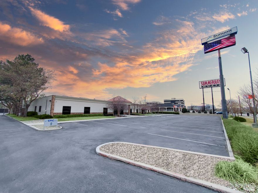 We are pleased to offer a unique investment opportunity, featuring a 3 suite, 25,852-square foot, Fully Leased single-story suburban medical office building in the heart of the Salt Lake Valley. 6.1% CAP on in-place income. 8.43% CAP pro forma. Strategically located just off Interstate-15, the property benefits from high visibility thanks to 200,000+ vehicles daily passing by the LED signage visible from the Interstate. Additionally, the property is just minutes away from the Intermountain Medical Center-a flagship 100-acre, 500+ bed, Level I trauma center that serves as a referral hub for six surrounding states and over 75 regional healthcare institutions. Superb, Central Location  Immediate Interstate and Hospital Access  Electronic LED pole signage visible from Interstate-15. Suite A occupied by a synergistic long-established medical family practice tenant with first three (3) years rent pre-paid of five (5) year initial term.  Suite B: Occupied with an 5 year medical related tenant. Suite C: Long-term tenant, national credit, absolute net leased ambulatory surgical center with Medicare Deemed Status Accreditation.  Renovated in 2023, 2021, 2018, 2015, 2014