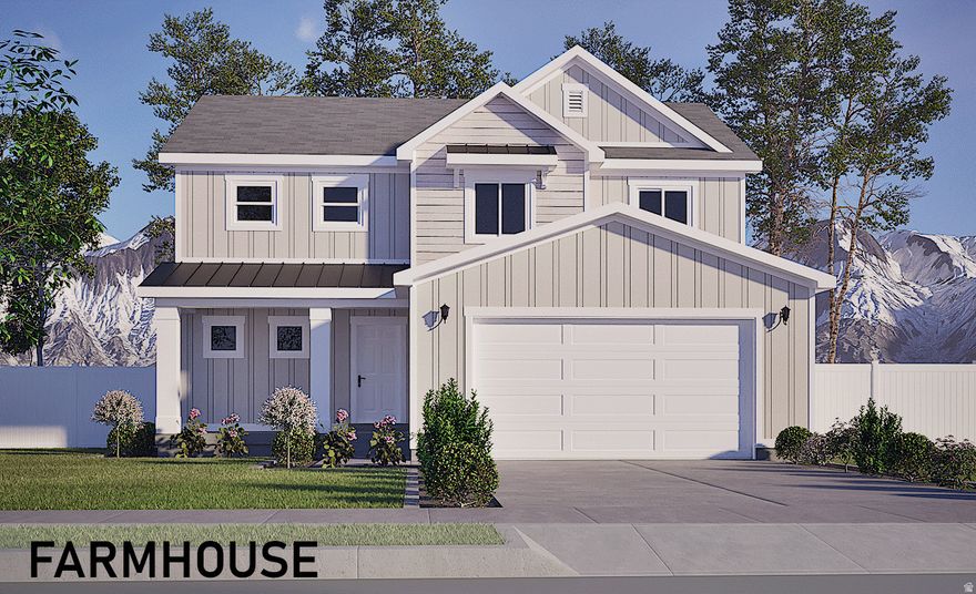 The Stunning Briarwood, Farmhouse Elevation, has all the upgrades including 9ft ceiling on the main floor, Beautiful quartz countertops, custom painted cabinets with stained accent island, stainless steel appliance package, sleek black fixtures throughout, LVP & LVT flooring, and so much more. 4 bedroom 2.5 bathroom, 3 car garage. The Briarwood is waiting for you to make it your new home. Square footage figures are provided as a courtesy estimate only and were obtained from building plans . Buyer is advised to obtain an independent measurement.