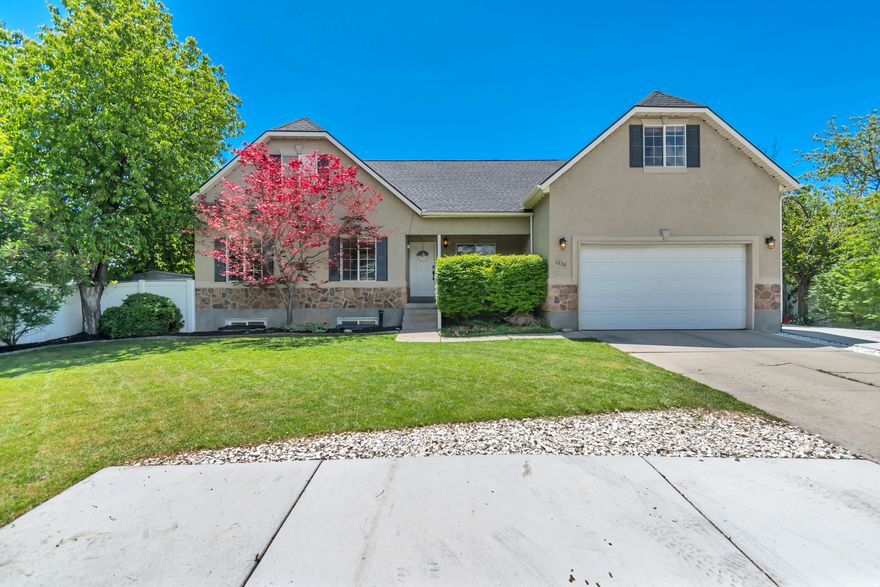 Rare cul-de-sac find in Orem,  a spacious, well-maintained home designed for versatile living and income potential. The fully finished ADU equipped with its own HVAC control, making it ideal for rental income, guests, or multi-generational living. With UVU and BYU both just 15 minutes away, rental demand is strong and consistent.  This home features 8 bedrooms, 4 bathrooms, multiple living areas, a flex room, and generous storage throughout, thoughtfully laid out for everyday comfort. Recent upgrades include a new roof, updated recessed lighting, permanent outdoor lighting, newer furnace, double water heaters, newer blinds, and whole home fiber internet.  Outside, a beautifully landscaped yard with mature shade trees and a private sidewalk track around the backyard makes this space as functional as it is enjoyable, perfect for kids and easy to maintain year-round.  Located  near Provo Canyon, Utah Lake, and the Murdock Canal Trail, with quick freeway access via 800 N and 1600 N. Nestled between Timpanogos High and Windsor Elementary, minutes from shopping, dining, and entertainment.    Square footage figures are provided as a courtesy estimate only and were obtained from county records.  Buyer is advised to obtain an independent measurement.