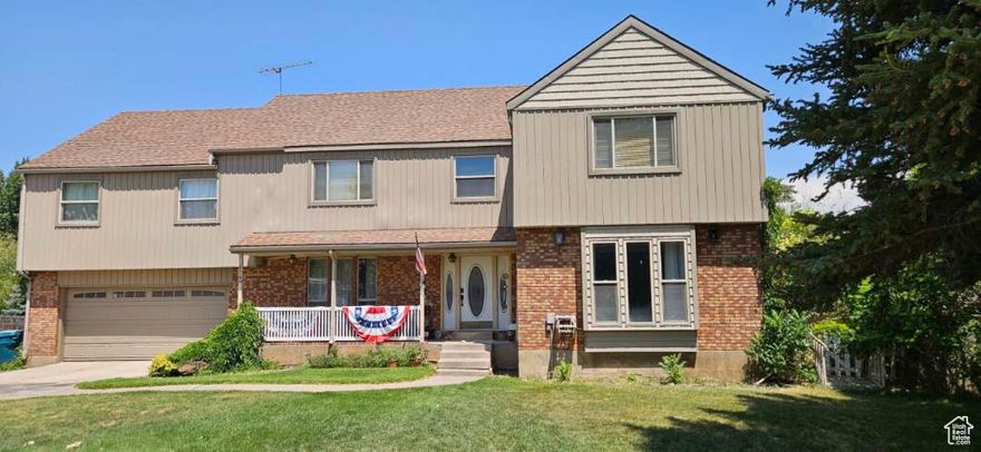 This large two-story residence over a basement  in nestled in a the Robinwood Lane Subdivision. Boasting over 4,500 square feet on a beautifully landscaped half-acre lot, this home offers comfort, charm, and room to grow inside and out! Features Include: Private in-ground swimming pool with a covered pavilion-perfect for summer fun! 6 bedrooms, multiple living and family rooms, plus formal and casual dining areas Unique second-story exterior entrance to a large office/den off the primary suite Warm and inviting main-level  wood fireplace, with an additional insert plumbed for natural gas. Wood or Gas can be used! There is elegant historic wood paneling guiding you upstairs! Mature trees, full sprinkler system, outdoor lighting, RV parking, and an attached garage. This home is being sold As Is This is a rare opportunity to own a generously sized home and lot in a prime location with all the space and features your lifestyle demands.