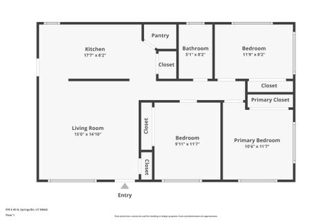 Tiny photo for 978 E 40 N, Springville, UT 84663 (MLS # 2172535)