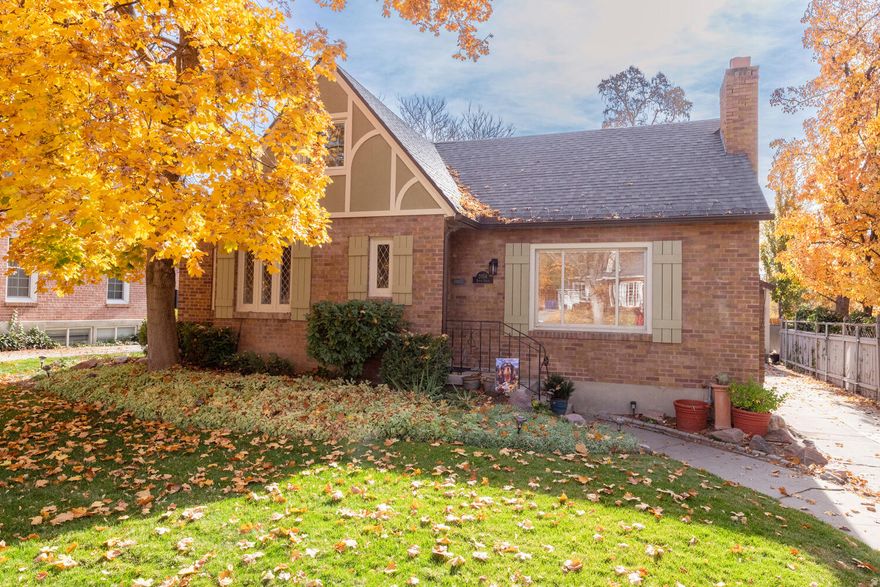 Classic Harvard/Yale Tudor - Gorgeous neighborhood. Best value in the area with such wonderful improvements and goodies; Enjoy kitchen and bathroom remodels that include LVP kitchen flooring, newly pained walls, moldings and cabinets. Hardwood floors. New repipe - entire home 2024. New A/C unit 2025. New sewer line 2016. New single car garage with storage cabinets. Large covered patio/private fenced yard. Huge attic addition - playroom, office, bedroom - so many choices! Square footage figures are provided as a courtesy estimate only and were obtained from County records.  Buyer is advised to obtain an independent measurement.