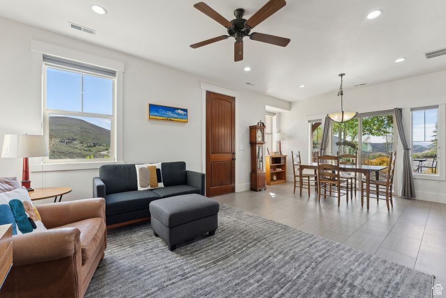 Experience the pinnacle of Park City living in this exquisite three-bedroom townhome at Park's Edge, just six minutes from Deer Valley Ski Resort's East Village via the scenic Jordanelle Parkway. This rare property combines convenience, luxury, and income potential in one of Utah's most coveted locations.  Your dream mountain residence features:  Spacious, thoughtfully designed floor plan with three generous bedrooms  Gourmet kitchen flowing seamlessly into elegant living spaces-perfect for entertaining  Private covered patio sanctuary with personal hot tub and BBQ area Premium cul-de-sac location with abundant guest parking and picnic area  Breathtaking panoramic mountain views that showcase Utah's majestic landscape  Enjoy the perfect balance of ownership with hassle-free living-the HOA maintains all landscaping while you have access to the community clubhouse featuring a fitness center, gathering spaces, and additional hot tub amenities.  This exceptional property offers approved nightly rental opportunities, making it both a personal retreat and revenue-generating asset. Don't miss this rare chance to own your piece of mountain paradise at Park's Edge.