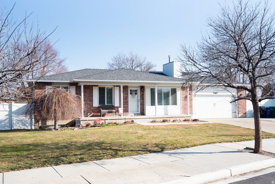 Gorgeous West Garden home with thoughtful updates and upgrades throughout! Warm, inviting colors and tasteful finishes create a welcoming atmosphere. Enjoy beautiful cabinetry, stunning floors, and granite countertops, plus a new roof installed in 2024. Step outside to a beautifully manicured yard with colorful flower beds, a fully fenced backyard, and RV parking. The home also offers a 2-car garage with extended space, attractive shutters on all windows, and plenty of storage. The fully finished basement is spotless-clean, bright, and ready for entertaining or extra living space. Nestled in a quiet horseshoe-style subdivision with peaceful streets and Google Fiber internet, this cozy, move-in-ready home combines comfort, style, and convenience!