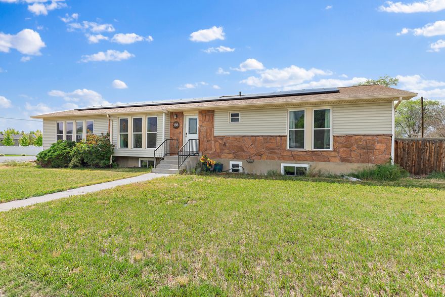 OPEN HOUSE on Saturday April 24th 1-3:30 pm. NEW in the last 5 years: SOLAR PANELS, LVP Flooring throughout the house, Windows, Furnace, water softener, Granite countertops, Dishwasher, Stove, washer/dryer.  With a few finishing touches, this home is perfect!