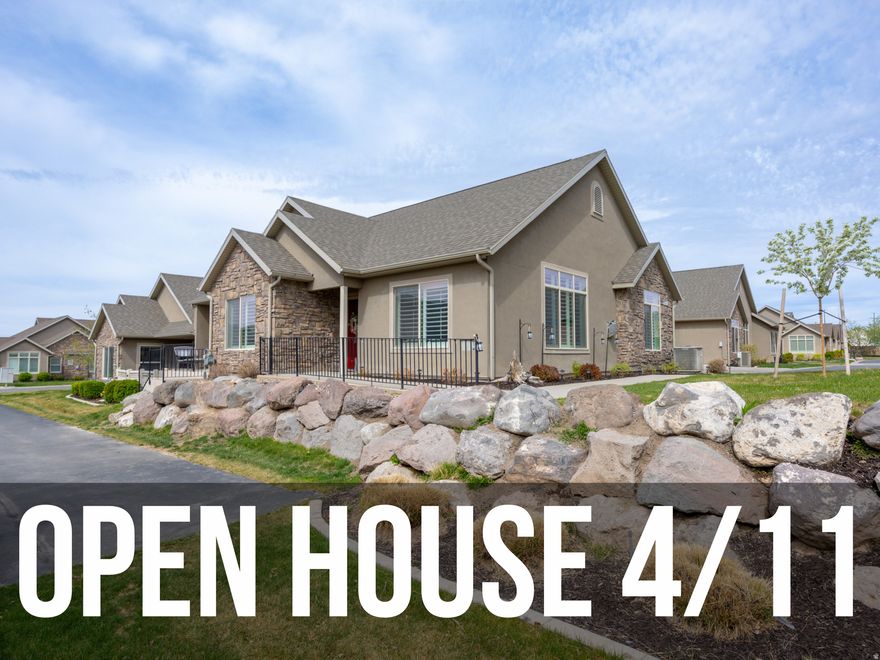 Low maintenance, one level living is in your future. This desirable patio home in a well-kept 55+ community has so many great features. Large kitchen with lots of storage, new carpet and paint, granite countertops, plantation shutters, cozy gas fireplace, vaulted ceilings, double vanity in primary bathroom, accessible walk-in primary shower, large bedrooms, bonus room over the garage for all your hobbies or just entertaining. You won't believe all the storage this home has. HOA amenities including a pool, theater room, exercise room, library and game room. Close to shopping and other location amenities in Syracuse and Layton.