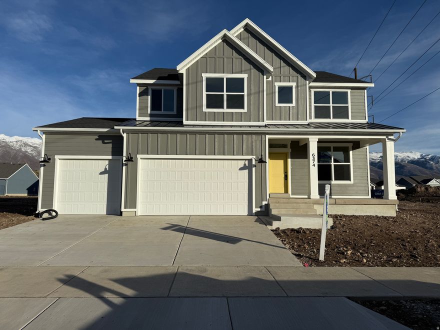 Limited time DOUBLE INCENTIVE ON THIS HOME, that's over $34,000+ to be used towards closing costs, interest rate buy down and/or price reduction!!! Ask for details!Almost completed and priced to sell! You'll love our New Riverwood Community centrally located in South Weber. Convenient commute to SLC, Riverdale, HAFB and Northrup Grumman. This gorgeous two-story home sits on a spacious lot with plenty of room for RV/Toy parking. Featuring four bedrooms, two living areas, and an office/flex room, it offers versatile living. An oversized premium kitchen with huge pantry, drop zone, and mudroom add convenience, while a 3.5 car garage provides exceptional storage and functionality for modern living. Plenty of room in the unfinished basement to grow. Come see this home or the others that will be offered soon in this gorgeous community.