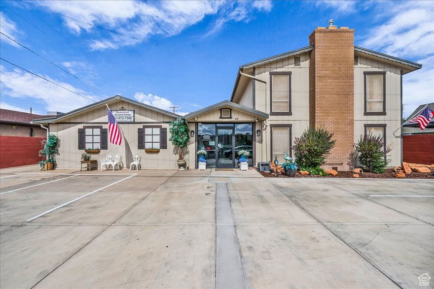 A rare opportunity for an owner-operator to step into a well-established, licensed assisted living facility in the heart of St. George. Rosecrest Assisted & Independent Living offers 12 licensed beds in a clean, efficient 4,319 SF facility, ideal for hands-on operators looking to own the real estate and the business.  The facility is currently 83% occupied and produces strong, consistent income with room for additional upside through improved marketing, higher private-pay rates, and increased occupancy. Annualized 2025 financials project over $179,000 in Seller's Discretionary Earnings (SDE), providing immediate positive cash flow and a healthy 14.27% cap rate at the current asking price.  Rosecrest provides a full suite of resident services, including personal care, medication management, meals, housekeeping, transportation, and activity programs, all supported by a trained caregiving staff. The smaller bed count allows for personalized, high-quality resident care and streamlined management, perfect for an owner who wants to be actively involved without taking on a large-scale facility.  The property sits on a C-2 Highway Commercial lot just minutes from medical providers, shopping, and essential amenities. Originally built in 1973 and renovated in 1992, the building is well-maintained and offers both private and shared rooms, a communal dining area, and outdoor living spaces.  Whether you're expanding your footprint in senior housing or seeking a manageable owner-operator facility with reliable income, Rosecrest delivers the best of both worlds, stable cash flow today with upside tomorrow.