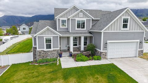 Photo of 1066 N CHRISTLEY LN, Elk Ridge, UT 84651 (MLS # 2083763)