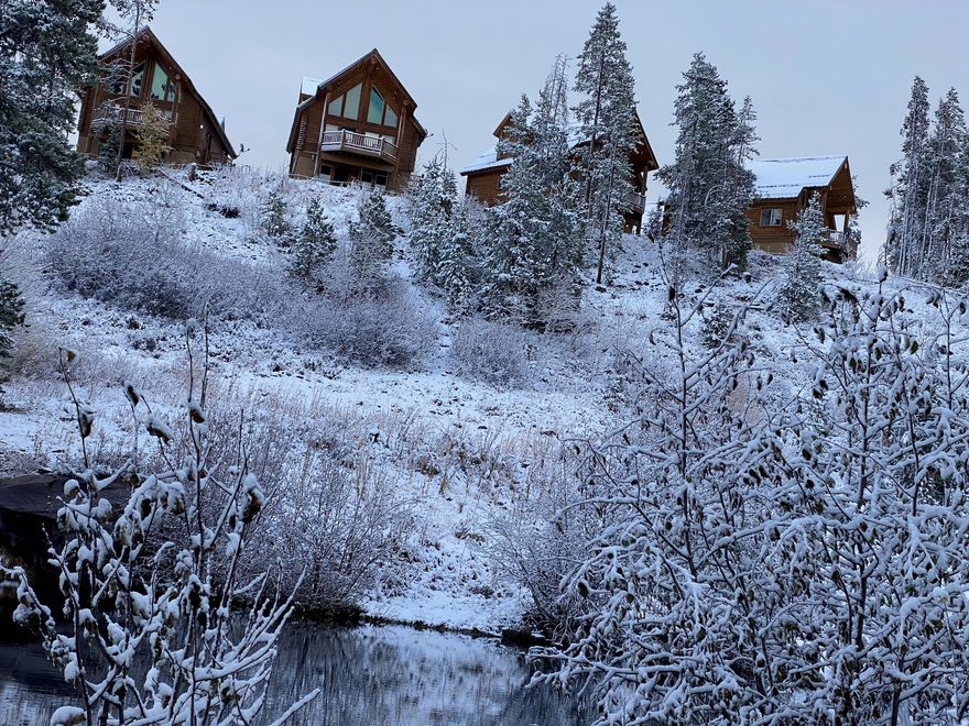 Incredible opportunity to own a mountain getaway that you can rent when you are not using it.  Hire onsite management company or manage it yourself.  Strong rental history.  This is a basement unit with a 2-bedroom unit above it.  Beautiful walkout patio with view of the Bear River and national forest.  Year round access from Evanston, Wyoming.  Comes furnished and ready to use and rent.