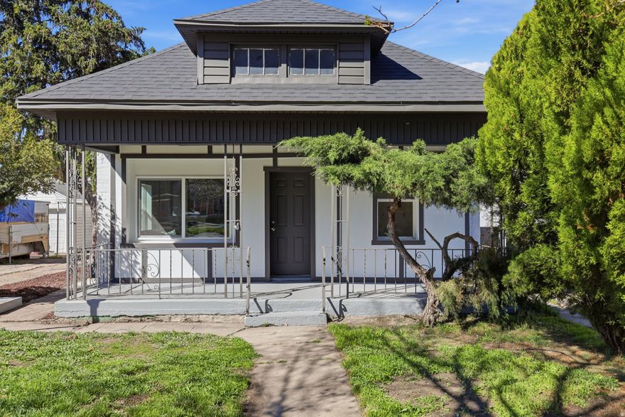 This beautifully updated 3-bedroom, 2-bathroom home perfectly blends the timeless character of an older property with the comfort and reliability of modern upgrades. Featuring tall ceilings and classic trim work, the home offers a warm, inviting feel while showcasing extensive recent improvements throughout. Enjoy peace of mind with major updates including new flooring, fresh texture and paint, updated electrical and plumbing systems, a new roof, and a new condenser. Every detail has been thoughtfully addressed to provide a move-in-ready experience. The spacious primary suite includes a private master bathroom and a walk-in closet, offering both comfort and functionality. A large laundry room adds convenience, while the fully fenced backyard provides space for outdoor enjoyment, pets, or entertaining. The property also features a private driveway with ample parking and a covered carport for added protection and ease. Offered at an attractive and affordable price, this home is an excellent opportunity for buyers seeking charm, space, and modern upgrades all in one.