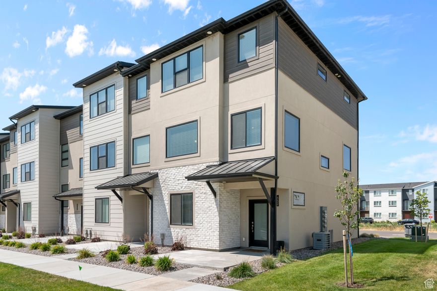 This beautifully crafted 4-bedroom, 3-bath townhome combines modern comfort with the charm of Utah's natural surroundings. Bright, open-concept living spaces feature sleek finishes and a seamless flow, perfect for everyday living and entertaining. Whether relaxing at home or exploring nearby trails, this home offers the ideal blend of comfort, style, and adventure.