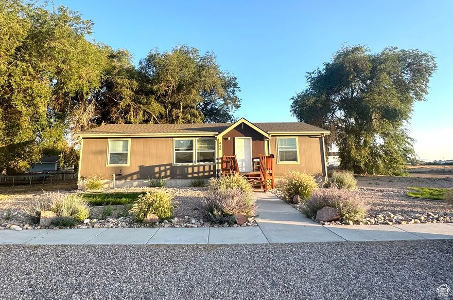 Welcome home to this charming nestled on a spacious corner lot in a quiet west Delta neighborhood! Enjoy the convenience of being just a short stroll from grocery stores, local shops, and more. This home sits on a full cement slab foundation and has been surveyed. Inside, you'll find a bright and comfortable layout, 3 bedrooms, 2 bathroom's- all cooled by central A/C. Whether you're relaxing on the porch or taking in the quiet surroundings, this home offers comfort, practicality, and an ideal location. Square footage figures are provided as a courtesy estimate only and were obtained from ______________ .  Buyer is advised to obtain an independent measurement.
