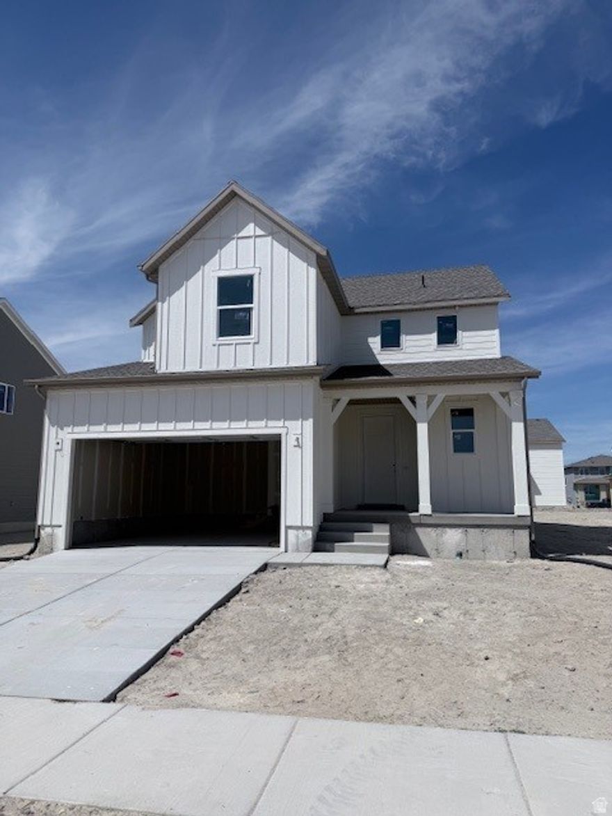 Parkway Fields - 4070 - Pinnacle. Offering up to $20,000 towards closing costs when financing with our preferred lender! Estimated completion in June. This home includes 4 bedrooms, 2.5 bathrooms, and 2 car garage. The main floor offers a family room, mudroom, dining area and a kitchen that boasts white cabinets and pale gray quartz countertops. Upstairs has four bedrooms, including the luxurious owner's suite with walk-in closet, a convenient laundry room, and master bath suite. Square footage figures are provided as a courtesy estimate only and were obtained from builder. Buyer is advised to obtain an independent measurement. Interior photos are of same style of home but not actual home.