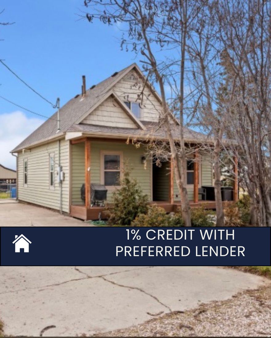 1% Lender incentive available through preferred lender. Charming country bungalo home, close location to necessities without giving up your space. Large animal property with outbuildings and haybarn.  Two bedrooms, two Bathrooms, enjoy an updated kitchen with great space for a table and living area. Large lot with Side yard.