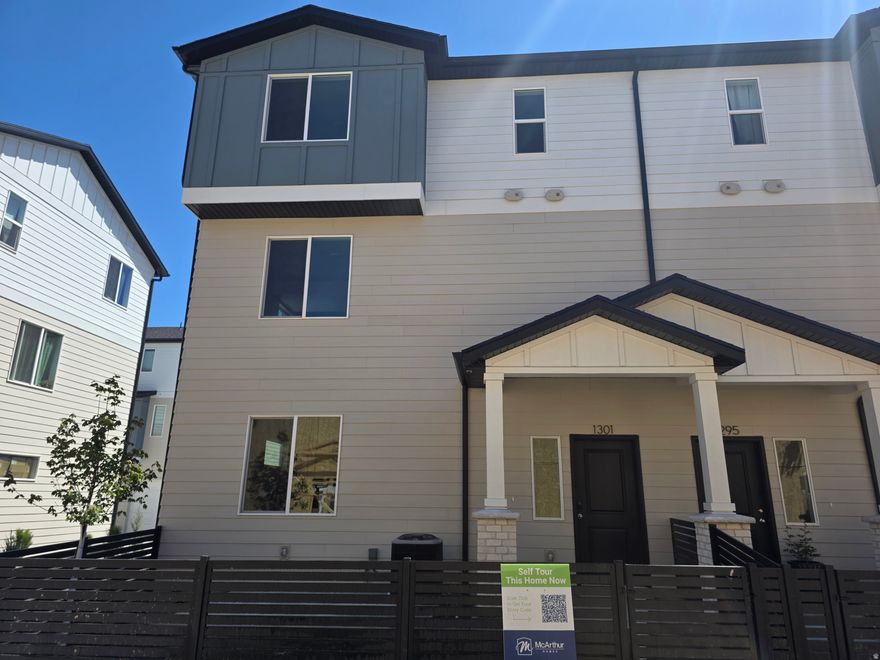 FIBER INTERNET INCLUDED in HOA FEE- MOVE IN READY - Why settle for a condo when you can own a beautiful townhome? The DILLON floorplan offers 3 bedrooms, 2 1/2 baths, and your own attached garage-no more parking lot walks or outdoor stair climbs to reach your front door! This end-row townhome showcases White Painted Cabinets, Quartz kitchen counters, dual sinks in the primary bath, and stainless steel appliances. Located in the desirable Arrowhead Ranch Community near I-15 in Payson, you'll soon enjoy a community pool and pickleball court, with development starting soon. Buyer to verify all information. Pictures and Tour are of a similar home.