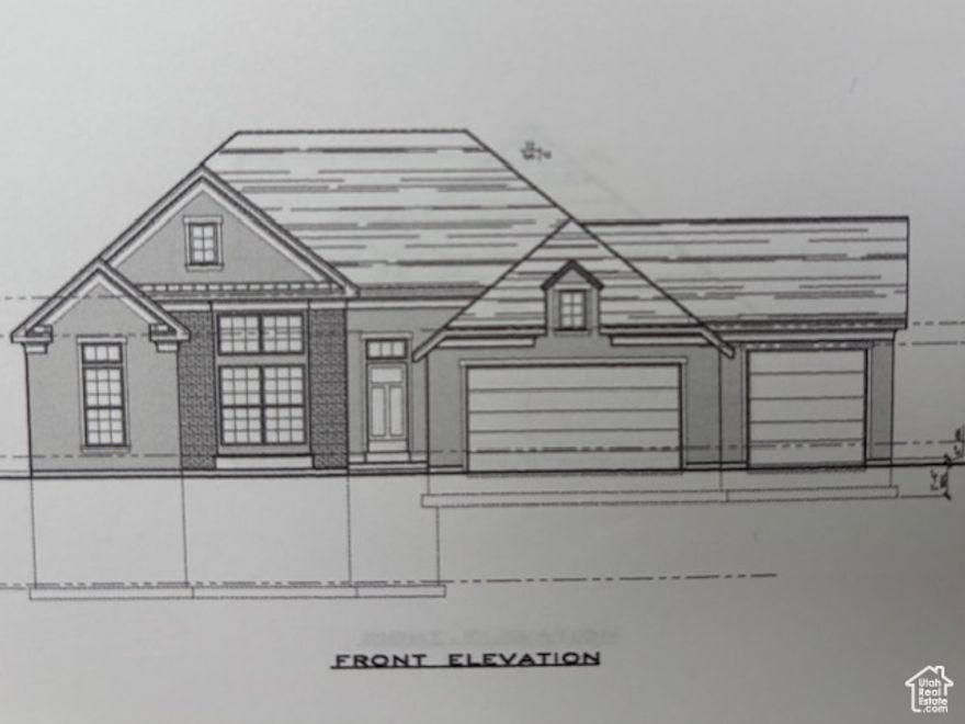 Gorgeous new home to be built. Located on a delightful, quiet street on a flag lot with privacy and mountain views.  Lots of light with 9 foot and vaulted ceilings. Spacious great room adjacent to the kitchen with windows and access to the back yard. Main floor laundry, very pleasant primary suite with 2 additional bedrooms and 2 full baths on the main level and a full unfinished basement for expansion. Lot available separately if desired. Call listing agent for details on building "etc". Wonderful opportunity for a new home in a special Murray neighborhood.
