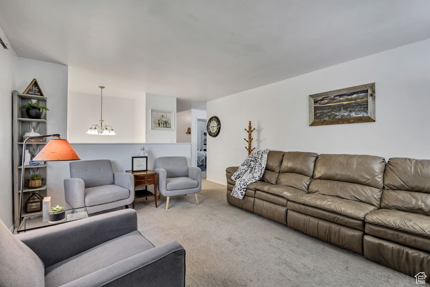 This split-level Centerville home packs a punch! With 5 bedrooms and 2 full baths, it offers flexible living for families of all sizes.  Upstairs, you'll find a welcoming living room and kitchen/dining area, along with 2 bedrooms and a full bath - all nestled among the trees, giving the space a unique treehouse feel.  Downstairs features 3 additional bedrooms, a second bath, and a large laundry and storage room with direct walkout access to the backyard patio. The backyard is complete with a comfortable lawn space and a storage shed, perfect for outdoor living.  While there's room for updates, improvements have already been made; including a A/C system replaced in 2021, a Water Heater replaced in 2023, and fresh gray exterior siding. Priced with value in mind, this home is ready for its next chapter.  Square footage figures are provided as a courtesy estimate only and were obtained from county assessor.  Buyer is advised to obtain an independent measurement.
