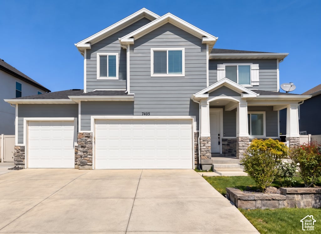 Photo of 7405 N EVANS RANCH DR, Eagle Mountain, UT 84005 (MLS # 2189503)