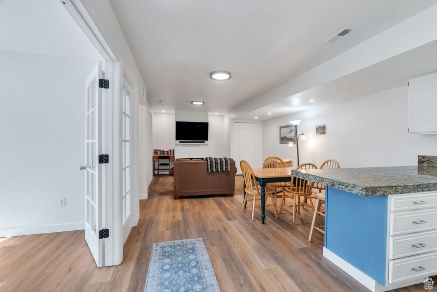 Don't miss out on this great investment/rental property or owner occupied condo in the heart of Provo. Close to UVU and BYU!This home has a bright and open floor plan, it's on the top-level, has 3-bedrooms, 1 1/2 bathroomst in the desirable Willowbrook Hill community! Offering 1,122 sq ft of single-level living, this home features laminate and tile flooring, a spacious living room (complete with the 55-in LG - OLED TV!), and a functional kitchen with included refrigerator, range/oven, and dishwasher. The unit also comes with washer and dryer for added convenience. Recent updates include new flooring & baseboards, fresh paint, a new water heater and roof, providing peace of mind for years to come. Enjoy year-round comfort with central air and gas forced-air heating. Community amenities include a gym, clubhouse, playground, pool, tennis and racquetball courts, and beautifully landscaped common areas. The covered patio provides a relaxing outdoor space, while the unit's covered parking plus an additional uncovered spot ensure convenience. Enjoy the extra storage space located on the property. Located in the Provo School District near Westridge Elementary, Dixon Jr. High, and Provo High, with quick access to shopping, dining, and commuter routes. Schedule your showing today! Buyer to verify all info.