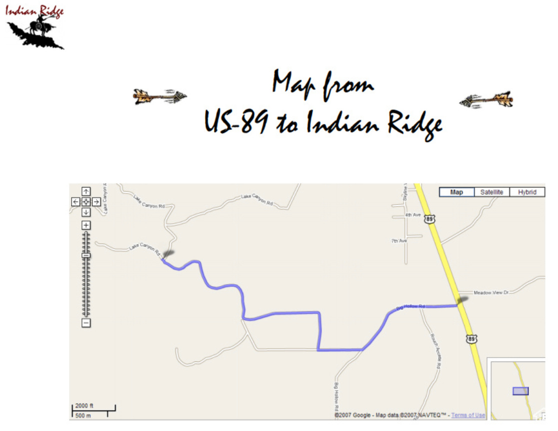INDIAN RIDGE - Land