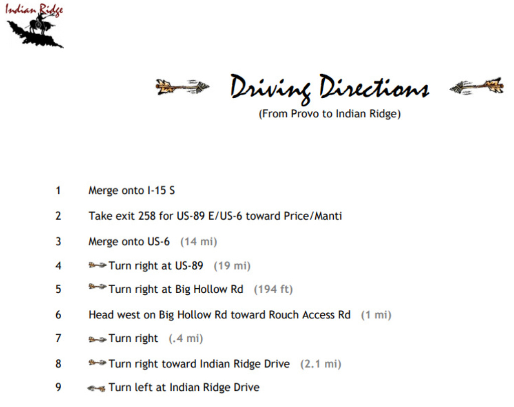 INDIAN RIDGE - Land