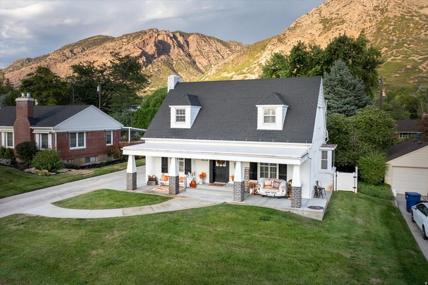 Brand NEW AC and Water Heater Installed 10/21/2025. Nestled high on Ogden's East Bench, this charming 4-bedroom, 3-bath home combines modern updates with timeless appeal. Step inside to find warm hardwood floors, stylish tile, and natural light flowing through double-pane windows. With over 2,700 sq. ft. of finished space, the home offers cozy living areas upstairs and down - perfect for gatherings, quiet evenings, or hosting friends. The outdoor spaces are just as inviting: a covered patio for summer barbecues, a welcoming front porch, and a private yard surrounded by mature trees. From sunrise over the mountains to sunsets across the valley, the views here never disappoint. Built in 1949 and thoughtfully refreshed in 2020, this home also comes with $15,000 in architectural plans for a future 2-story addition - giving you room to dream. Plus, you're just minutes from Ogden's best trails, parks, and golf. This is more than a house, it's a chance to live in one of Ogden's most sought-after neighborhoods. Square footage figures are provided as a courtesy estimate only and were obtained from independent measurement. Buyer is advised to obtain an independent measurement.