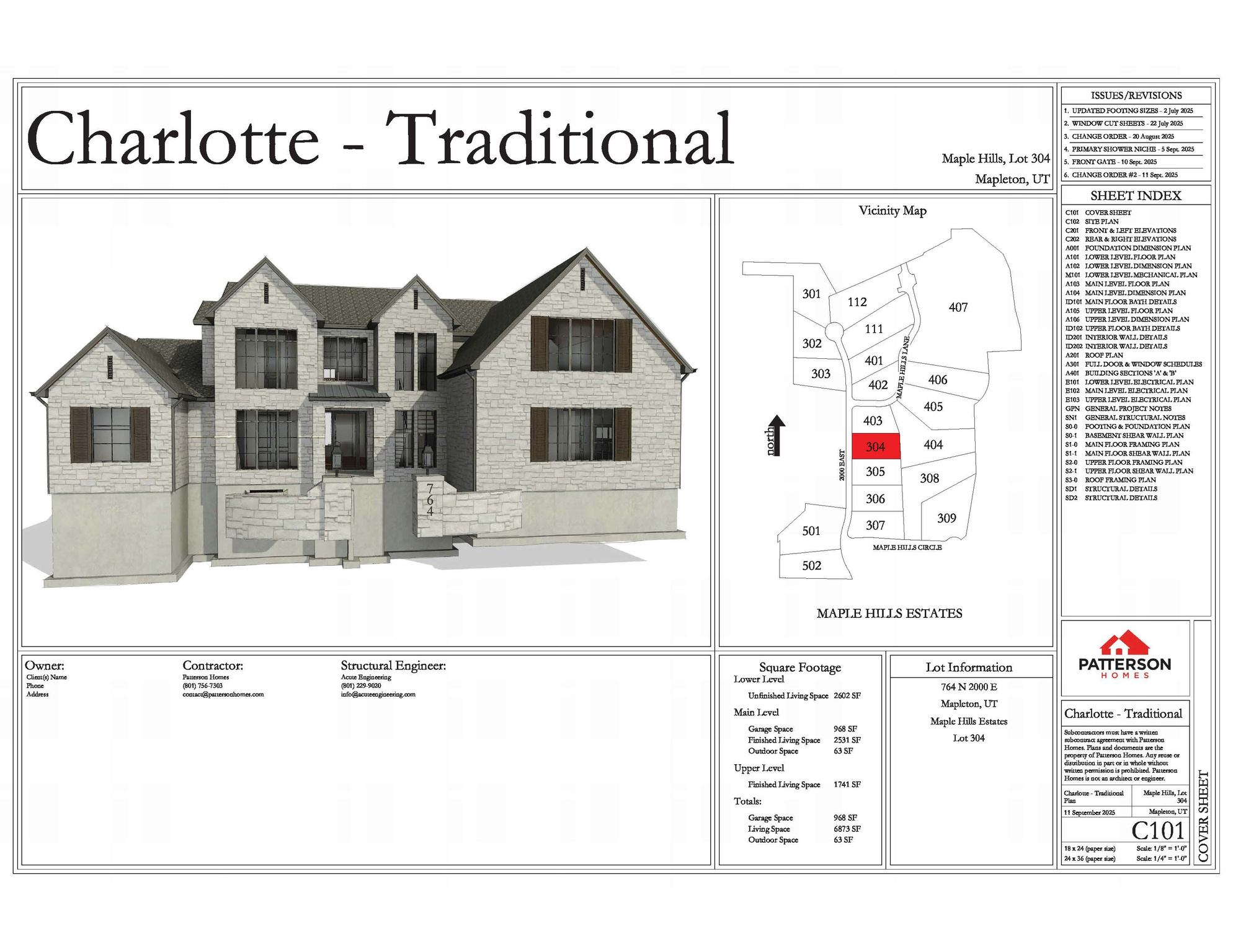 MAPLE HILLS ESTATES - Residential