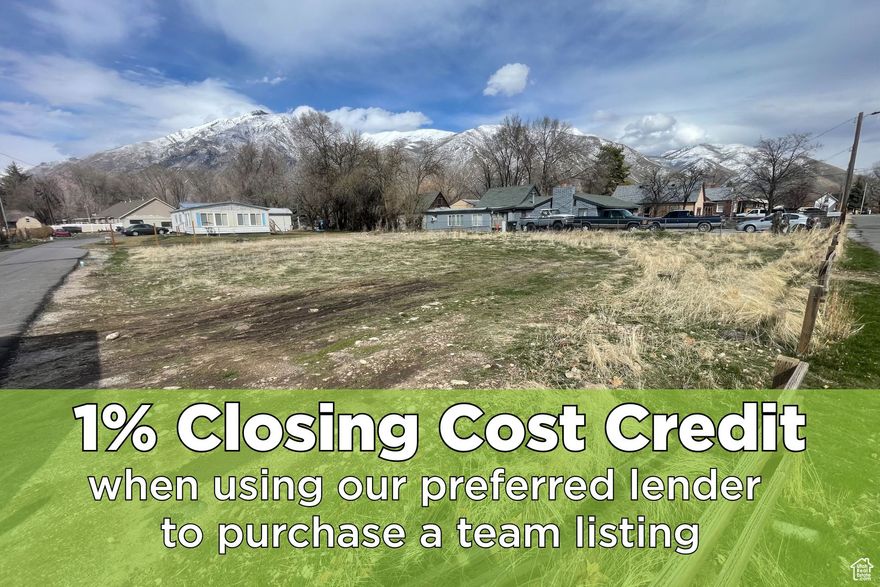 This graded 1/4 acre plot of land is ripe for a fantastic home, it is stubbed and includes amazing frontage. Located on a one-way street, it creates a quiet and serene environment. Ideal location in Springville showcasing gorgeous views and various options for entertainment. Come check out this land while it's available! Ask us how you can receive a 1% credit toward your closing costs when purchasing with our preferred lender!