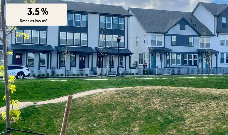 Qualifies for Utah Grant -- $$20,000 to buy down interest rates, apply funds towards a down payment or pay closing costs. Plus Preferred Lender $12,500 towards closing costs* OR Get a 3.5% Interest rate with Preferred Lender! Must See Townhouse! Open great room is perfect for Entertaining or Daily Living. Secluded Primary Suite is separated from the additional guest bedrooms. 2 Laundry Hookups. UPGRADES Included in pricing! Come take a look today! Move in Now! Photos of a similar unit. Daybreak amenities include, Pools, Gym, Parks, Downtown Daybreak, Bees Stadium, Trax, Restaurants & More! Buyer and buyers agent to verify all information. RE taxes not yet assessed.