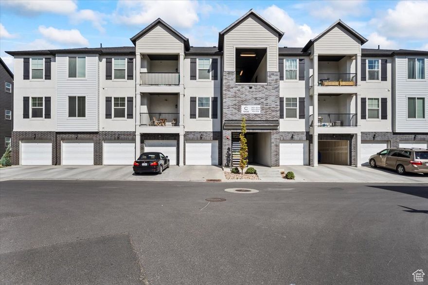 Welcome to this beautifully maintained  3-bedroom, 2-bath condo in the highly desirable Exchange community in Lehi! This light-filled home features an open-concept floor plan, vaulted ceilings, and stunning mountain views, offering both comfort and style. The modern kitchen includes stainless steel appliances, granite countertops, and a spacious island perfect for entertaining. Enjoy a private balcony, a generous primary suite with a walk-in closet and en-suite bath, and two additional bedrooms ideal for guests, home office, or hobbies. Community amenities include a sparkling pool and clubhouse, fitness center, playgrounds, sports courts, walking trails, pet-friendly areas, and well-maintained common grounds. Located just minutes from I-15 freeway access, Thanksgiving Point, Silicon Slopes, and top-rated schools. You're within close proximity to Primary Children's Hospital  Lehi Campus, Costco, Smith's Marketplace, Target, a variety of dining options including Mo' Bettahs, R&R BBQ, Tsunami Sushi, and more, plus the Outlets at Traverse Mountain and Thanksgiving Point attractions. Whether you're a first-time buyer, investor, or looking to simplify with low-maintenance living, this condo offers unbeatable convenience, comfort, and community. Don't miss your chance to live in one of Lehi's fastest-growing areas!