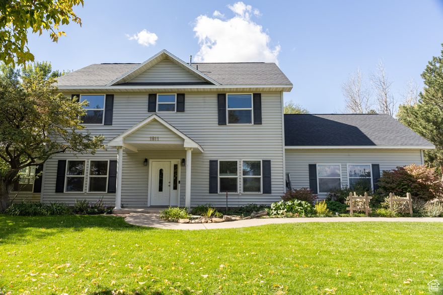 OPEN HOUSE SATURDAY OCTOBER 18th 10 am - 12 pm.  Charming Country Retreat in Mendon, Utah. Nestled on just over 2 acres with stunning views of Cache Valley, this beautiful two-story home offers over 3,000 sq. ft. of comfortable living space in one of the valley's most peaceful settings. Surrounded by mature trees and open space, the property provides the perfect blend of privacy and convenience. Detached building with power. Used to have a hot tub inside. Gorgeous landscaping with mature trees and fields for livestock Square footage figures are provided as a courtesy estimate. Buyer is advised to obtain an independent measurement.