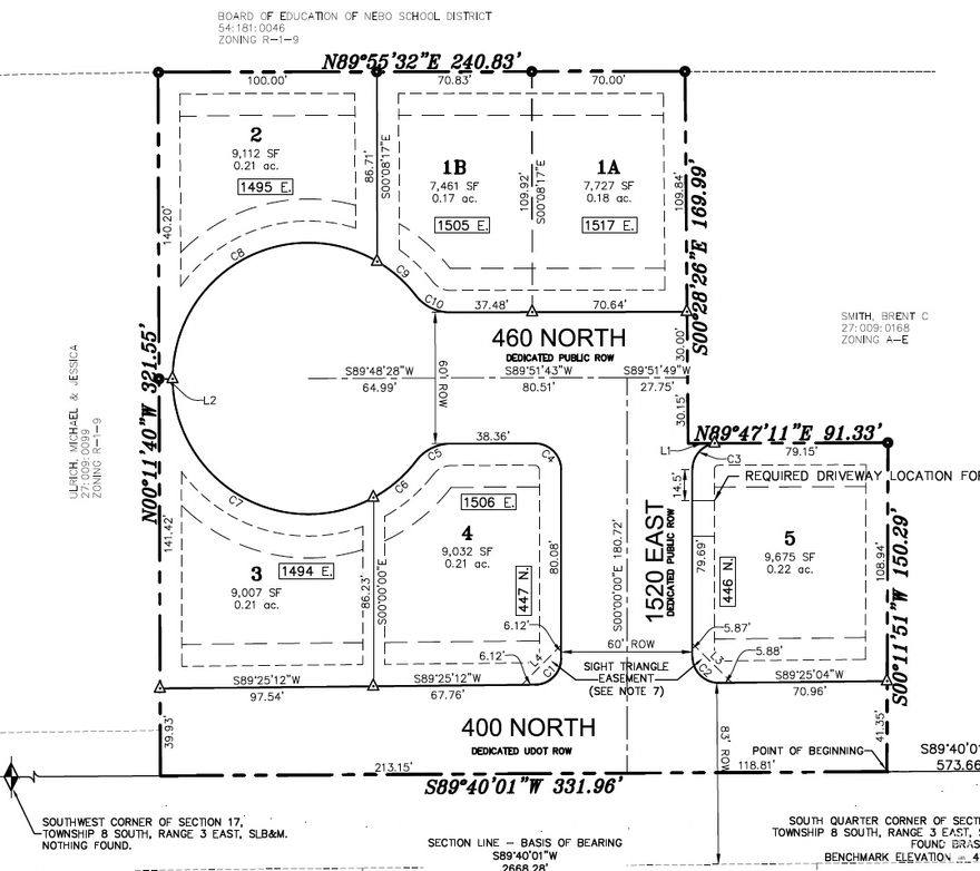 Four lot and one twin home subdivision available in an amazing spot in Spanish Fork.  Utilities are at the property, and the project is fully approved by the city and ready for improvements.   Call the listing agent for more details, and for a copy of the final plat.