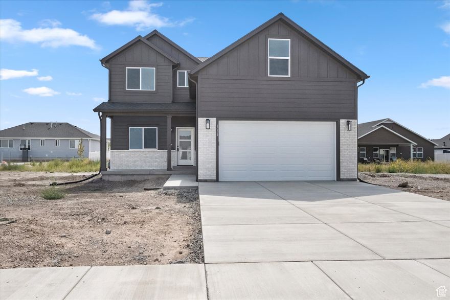 Check out this almost completed home in the brand new Eastside View subdivision. Complete with 4 beds, 2.5 baths, and 2 car garage. Completion set for August. Interior photos don't reflect the actual finishes on the home. They are for layout purpose only. The house is in the painting phase of construction.