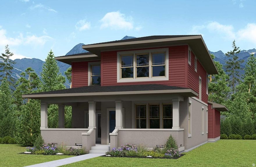 Open-concept main floor with abundant windows and dining room access to the front porch. Professionally designed and ready for move-in this summer.