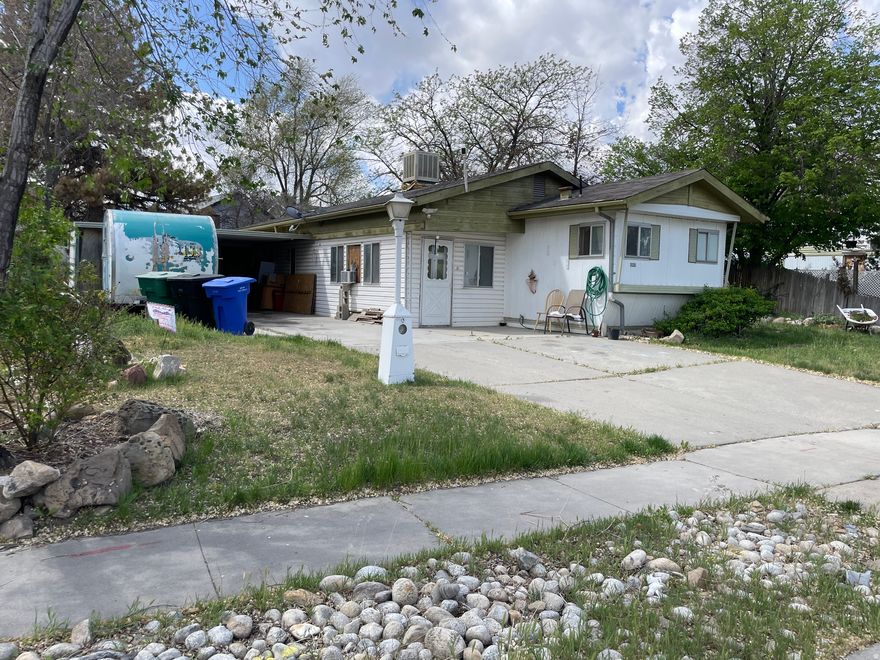 Square footage figures are provided as a courtesy estimate only and were obtained from County records.  Buyer is advised to obtain an independent measurement. Add on structure approximate 500 sq ft, washer and dryer located here. Please Do Not Disturb the Tenants. Text agent for showing.