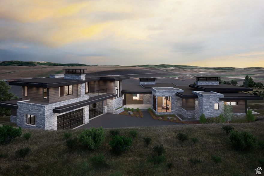 This one-of-a-kind home is located on one of the best lots in Promontory, an exclusive community known for its luxurious lifestyle, amenities, and stunning natural beauty. The demand for this particular lot was so high that a lottery drawing was necessary to determine who would get the opportunity to purchase and build on this prime piece of real estate. This home is built by Keller Young Luxury Homes, one of the highest-end builders in all of Utah. They have completed many projects in Promontory, Red Cloud, the Colony, and Deer Crest. Positioned to enjoy seemingly endless views of the Wasatch back. A dream for entertaining inside and out. The snowmelt decks include an outdoor kitchen and abundant lounge seating along with a sprawling living space. A heated pool and hot tub can be enjoyed throughout all of Park City's four seasons. Situated near the Promontory Beach Club, this magnificent 10,000+ square foot home on a 2.45-acre lot provides unparalleled views of the Beach Club and nearby ski resorts. It includes five spacious bedrooms with en-suite baths, ensuring privacy and convenience for all residents and guests, plus an additional three bathrooms. Designed for an active lifestyle and ultimate relaxation, the home includes an exercise room and a luxurious spa. Entertainment options abound with a dedicated media room for movie nights and a large office for work or study. The expansive four-car garage offers ample storage for multiple vehicles and recreational toys. Full membership available for an easy transition into your new life at Promontory Club.