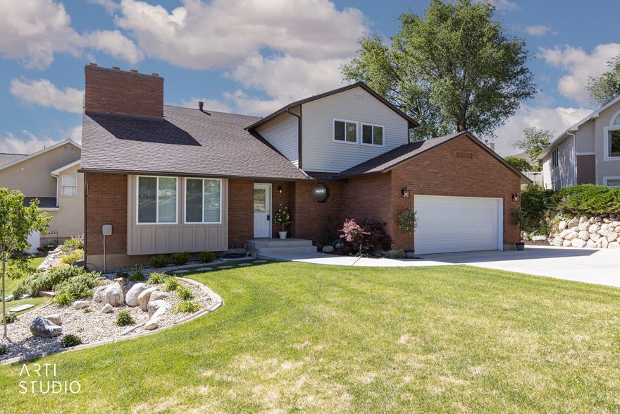*OPEN HOUSE SAT 10-12* Original owners are offering this beautifully updated and renovated East Bench Farmington home in a quiet, established cul-de-sac neighborhood! Every aspect of this 5 bedroom home has been updated. It has 4 baths, and offers vaulted ceilings, abundant natural light through brand-new windows, and a versatile flex room perfect for an office, music room, study, or formal dining. Enjoy year-round comfort with a two-zone HVAC system in this thoughtfully updated home. Feel like you are on top of the world in this home situated in a very desirable part of Farmington. Close to all amenities, but in a very private neighborhood with no "through" roads. Easy to show. Make an appointment now! Square footage figures are provided as a courtesy estimate only. Buyer is advised to obtain an independent measurement.