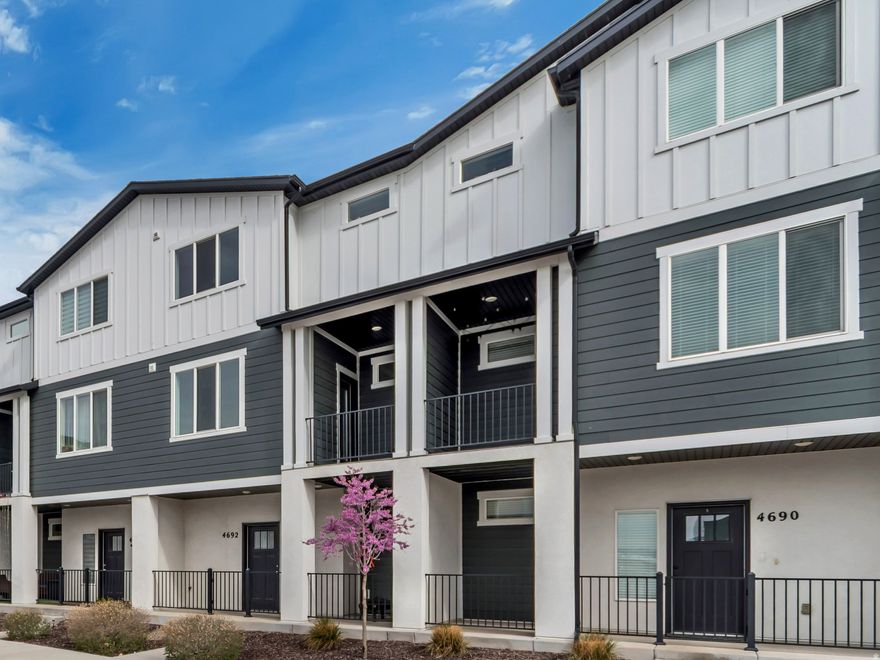 Elevate everyday living in the spacious kitchen featuring an island and generous dining area. Boasting 3 bedrooms and 2.5 bathrooms, this townhome also offers the possibility of a half bathroom on the first floor that is already plumbed. Luxuriate in the primary suite with a large walk-in closet or step out to the covered deck for outdoor enjoyment. With 9-foot ceilings, the space feels expansive and inviting along with ample storage solutions that cater to your practical needs, this is a must-see property  come experience it for yourself today! ***USE OUR PREFERRED LENDER TO TAKE PART OF THE SPECIAL FINANCING PROGRAM AVAILABLE FOR THIS HOME** Square footage figures are provided as a courtesy estimate only and were obtained from county records. Buyer is advised to obtain an independent measurement.