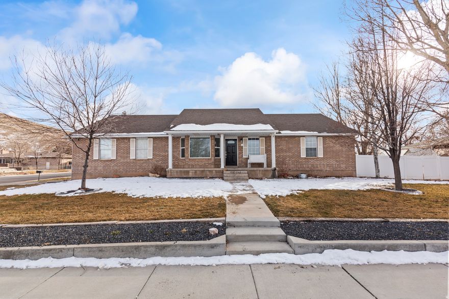 Beautiful 4 bed 2 bath home featuring vaulted ceilings and open concept that feels bright and welcoming. Located on a corner lot with a fenced in backyard. Unfinished basement provides expansion potential.