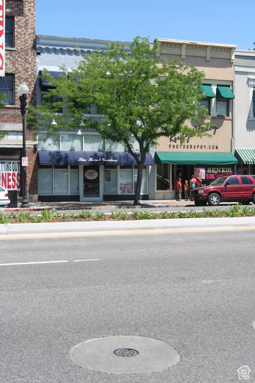 Located in historic downtown Ogden's busiest area by The Junction. Current tenant and longtime business owners are retiring. 3,150 sq/ft on main and 3,150 sq/ft on upper level. High Ceilings. Hardwoods on main. Full basement for storage. 4 Parking spaces in rear.  Owner Will consider leasing mail level only to the right tenant.