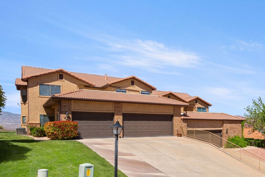 Beautifully designed home offering space, comfort, and sought-after amenities in a desirable community. This 4-bedroom residence features a spacious 3-car garage and a thoughtfully designed layout with two separate living areas--perfect for both everyday living and entertaining. Enjoy stunning views from the elevated deck and relax year-round on the covered patio, creating seamless indoor-outdoor living. The home is filled with natural light and provides plenty of room to spread out while still feeling warm and inviting. Brand New Carpet! Located within an HOA that offers exceptional amenities, including a community pool, tennis courts, and clubhouse, this property combines lifestyle and convenience in one attractive package.
