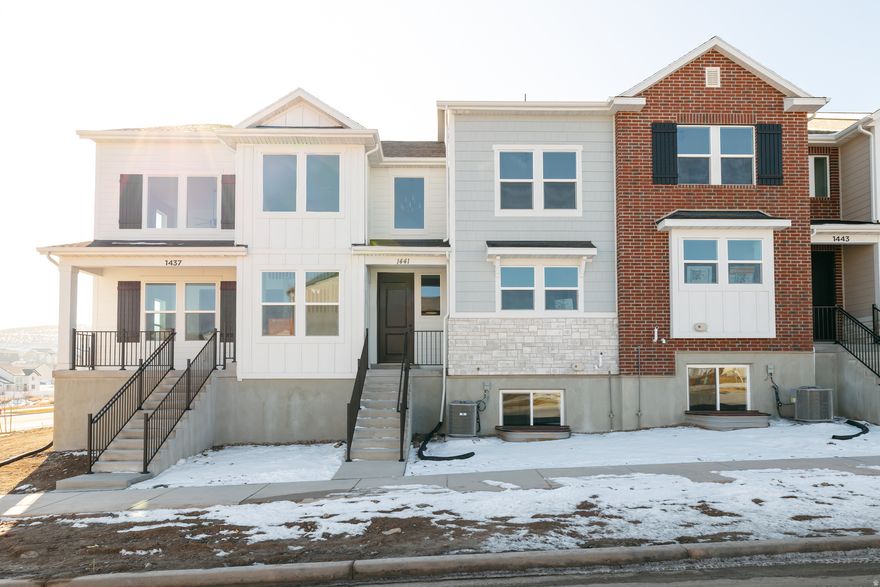 Discover the perfect mix of convenience and comfort with your new townhome at Highridge! Enjoy the benefits of multi-story living and a spacious two-car garage, without the upkeep of a single-family home. Love where you live with community perks like a clubhouse with a gym, a sparkling pool, and pickleball courts. Plus, you'll be part of the growing Mt. Saratoga master-planned community, designed with parks, trails, and open spaces for you to explore. Don't wait! Reach out today to learn more or schedule your visit!