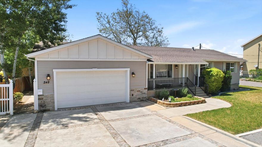 This beautifully updated 6-bedroom Orem home is fully renovated, move-in ready, and currently income-producing with a fully finished basement apartment featuring its own private entrance, 3 bedrooms, separate laundry, and full kitchen. The main level has been transformed top to bottom within the last 5 years. Newly renovated kitchen with new cabinets, countertops, appliances, and island. Newer LVT flooring; smart dimmable lighting throughout. Upstairs bathroom has been upgraded with dual-sink vanity and glass tub enclosure and a custom laundry room with built-in dog wash has been added. Outside, enjoy a newer back porch, fresh vinyl and wood fencing, garden beds, smart sprinkler system, and a smart garage door. Sitting on a generous .34-acre lot. Home is currently rented out on a month to month contracts. All appliances, washers, dryers, and basement furniture are included. Fantastic location close to schools, shopping, parks, and freeway access.