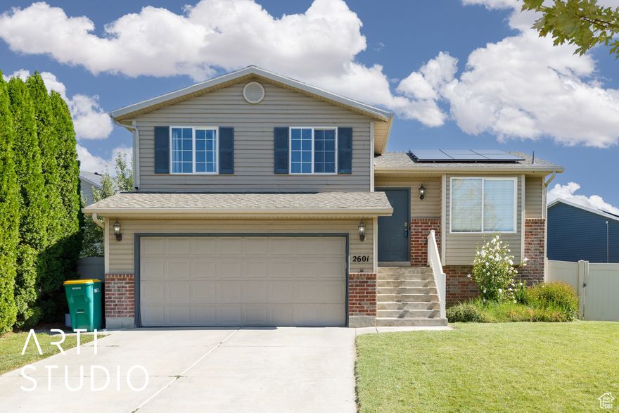 *Super Cute, Updated Multi-Level Home located in Great Neighborhood * Move-In Ready *Solar Panels Installed in 2019* Newer Roof installed in 2019* Newer Furnace & AC Condenser * Newer Water Heater * Newer Vinyl Fencing * Spacious, Beautiful Backyard with Garden Boxes and a Size-able Storage Shed * Decorated with Modern Touches, Detailed Trim, and Well Maintained * Basement Bedroom has an "On Suite" Bathroom that is Rough Plumbed and Wired for Electricity * Easy to Show! * Square footage figures are provided as a courtesy estimate only and were obtained from county records . Buyer is advised to obtain an independent measurement.
