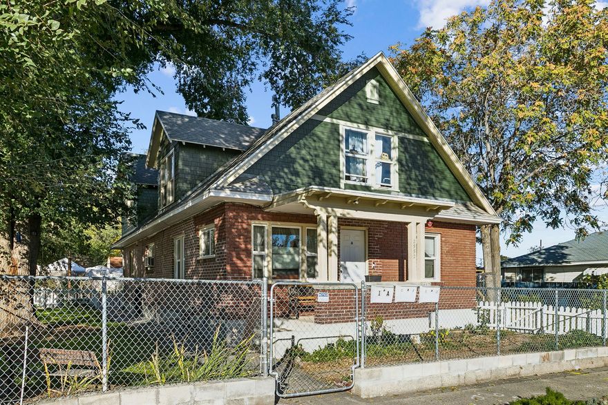 MOTIVATED SELLERS! HUGE PRICE DROP! Welcome to this charming triplex income property nestled in the heart of Magna. This bungalow offers an excellent investment opportunity with 3 distinct units, perfect for generating rental income or multi-generational living. 2 units are located on the mail level; the third unit is upstairs and has a separate outside entrance for privacy and independence. Each unit is equipped with washer and dryer hookups, providing convenience for tenants. Each unit has individual power and gas meters, ensuring straightforward utility management for both landlords and tenants. Ample off-street parking is available, making it convenient for residents and guests. The property is situated on a shaded lot, offering a comfortable outdoor environment. Perfect for investors looking for a solid income-generating asset or those seeking a versatile living arrangement. Don't miss out.Buyer to Verify All. OFFER SUBJECT TO INSPECTION