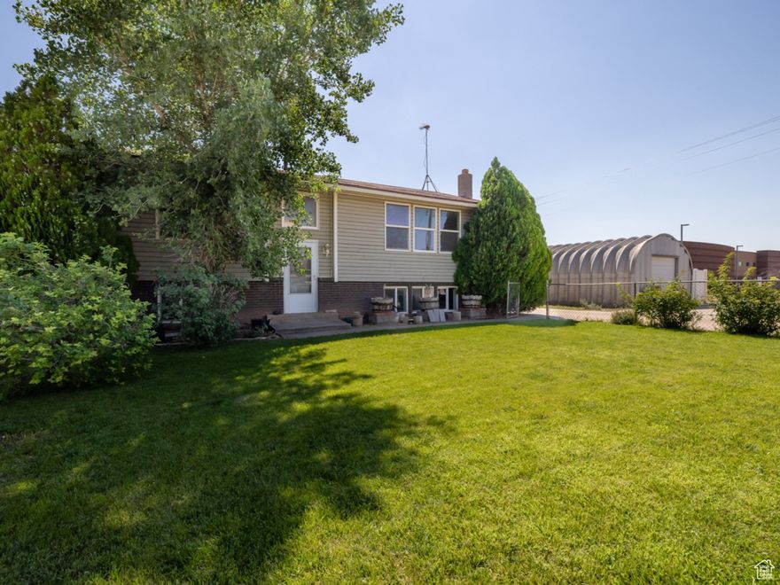 Great home with plenty of space, a detached shop/garage, and a large covered back deck for those hot afternoons. Home has new paint, new flooring and is move in ready. Information provided as a courtesy, buyer to verify all information.