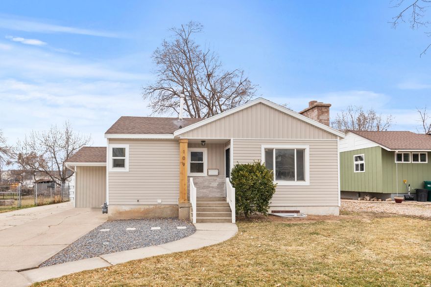 **OPEN HOUSE SATURDAY FEB 28TH 10AM-NOON** Move-In Ready 4-Bed, 2-Bath in Layton! This beautifully updated home has been refreshed from top to bottom - new paint, carpet, flooring, cabinets, appliances, fixtures, and updated bathrooms. All-new siding, windows, front landscaping, sod, and a new garage door - all with stunning mountain views as your backdrop. Out back, enjoy a private, fully fenced yard with a patio perfect for entertaining. The separate oversized 2-car garage provides ample parking and storage. Big-ticket items are covered - A/C and furnace replaced in 2019 and all-new windows throughout keep this home efficient and comfortable year-round. The detached 4th bedroom comes with its own heat source, offering great flexibility as a home office, guest suite, future salon, or additional bedroom. Ideally located with easy access to I-15 and just minutes from top-rated schools, parks, grocery stores, great restaurants, and shopping. Schedule your showing today!