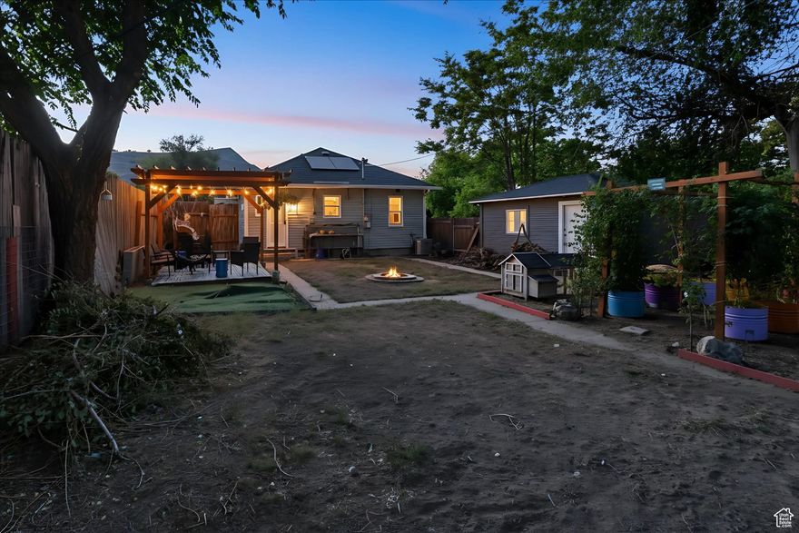 Perfect starter home in the heart of Magna! This charming 3 bed / 1 bath home has been updated and cared for, offering move in ready comfort at an affordable price. Featuring a finished basement, detached garage and fully fenced back yard with space to play, garden, or entertain. Solar panels on the roof help keep utility costs low which is a huge plus! Recent updates give the home a newer built feel, while the cozy layout makes it easy to maintain. This home is conveniently located near schools, shopping, and freeway access. This is the perfect home for you to build equity instead of paying rent! Come take a tour today!